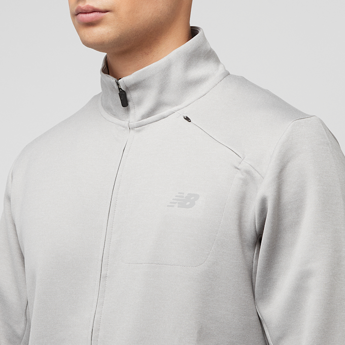 New Balance Tech Knit Full Zip grigio 47349 3