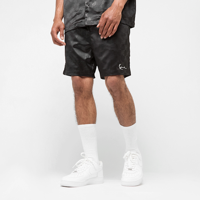 Karl Kani Signature All Over Print Resort Shorts negro 47358 1