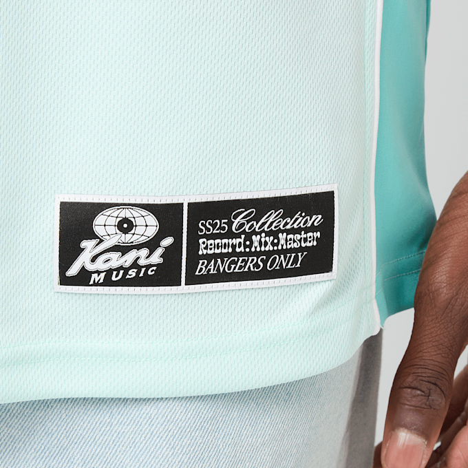 Karl Kani Signature Colorblock Basketball Jersey turchese 47364 4