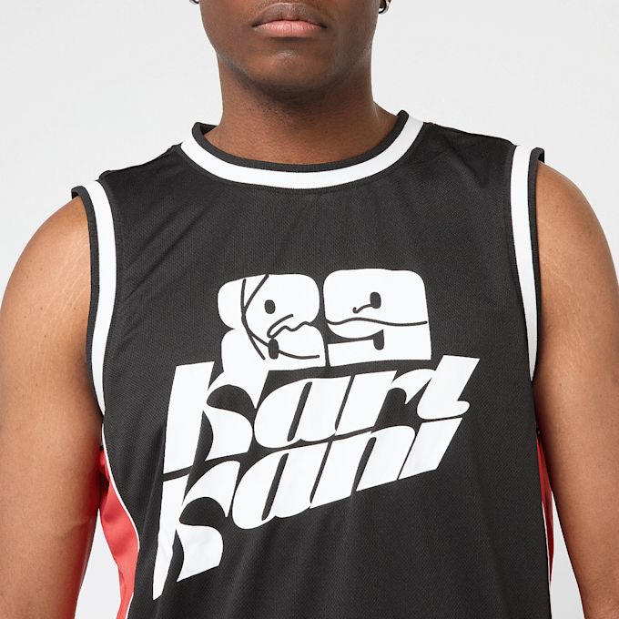 Karl Kani Signature Colorblock Basketball Jersey nero 47366 3