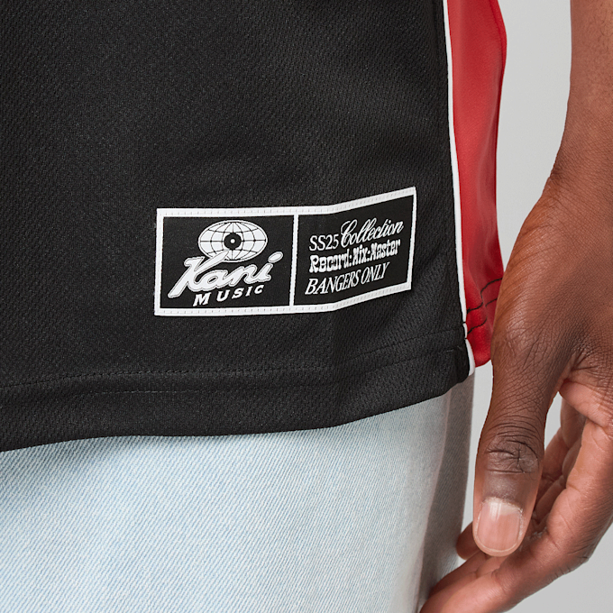 Karl Kani Signature Colorblock Basketball Jersey nero 47366 4