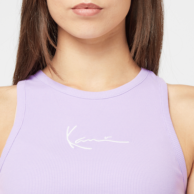 Karl Kani Small Signature Essential Racer Rib Top roze 47437 3