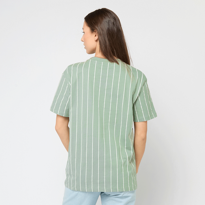 Karl Kani Small Signature Essential Pinstripe Oversized Tee grün 47443 2
