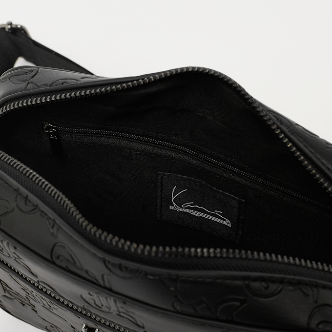 Karl Kani Metal Signature All Over Print Messenger Bag zwart 47424 6