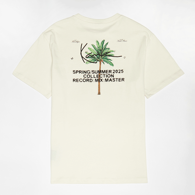 Karl Kani Signature Palm Print T-Shirt Junior beż 47414 1
