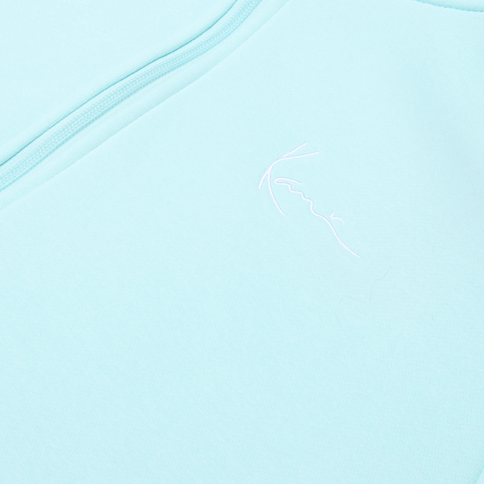 Karl Kani Varsity Palm Print Zip Hoodie Junior turkusowy 47417 3