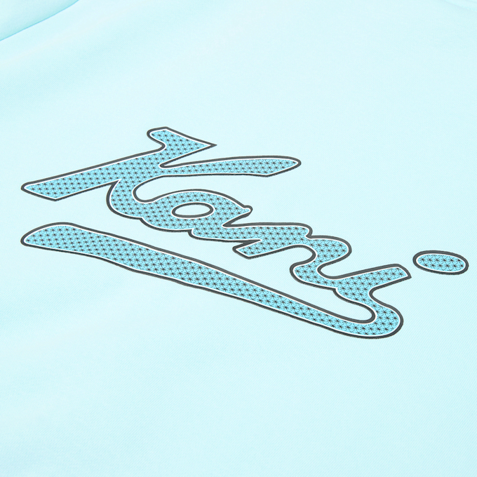 Karl Kani Varsity Palm Print Zip Hoodie Junior turquesa 47417 5