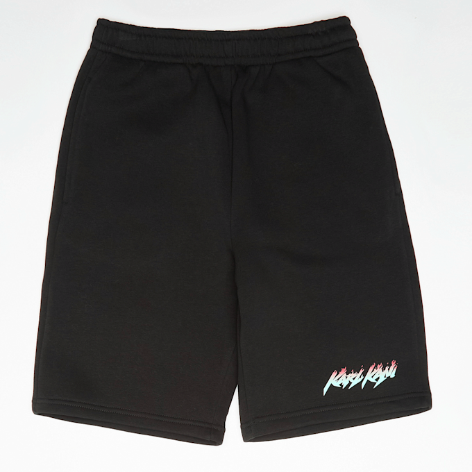 Karl Kani Flames Sweat Shorts Junior zwart 47416 1