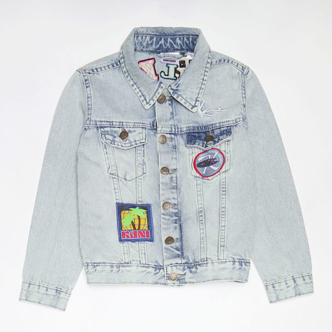 Karl Kani Patches Denim Jacket Junior blauw 47418 1