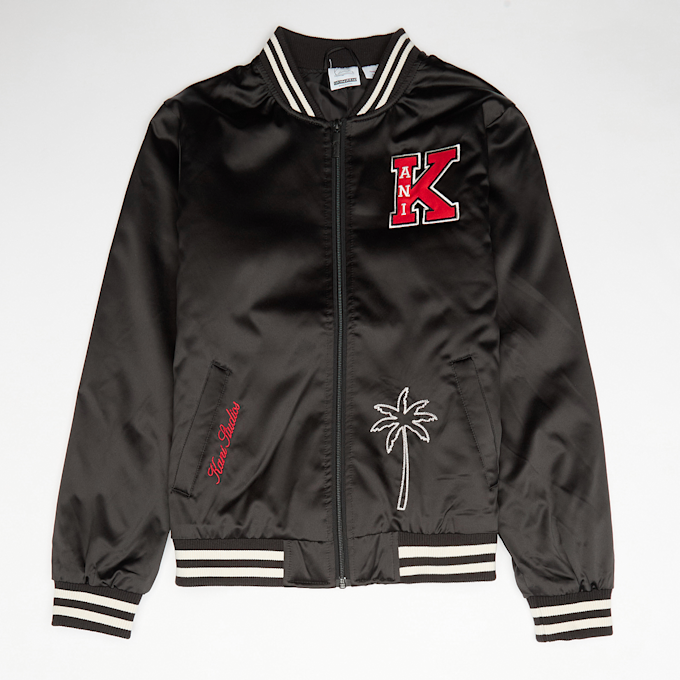 Karl Kani Satin Bowlingjacket zwart 47419 1