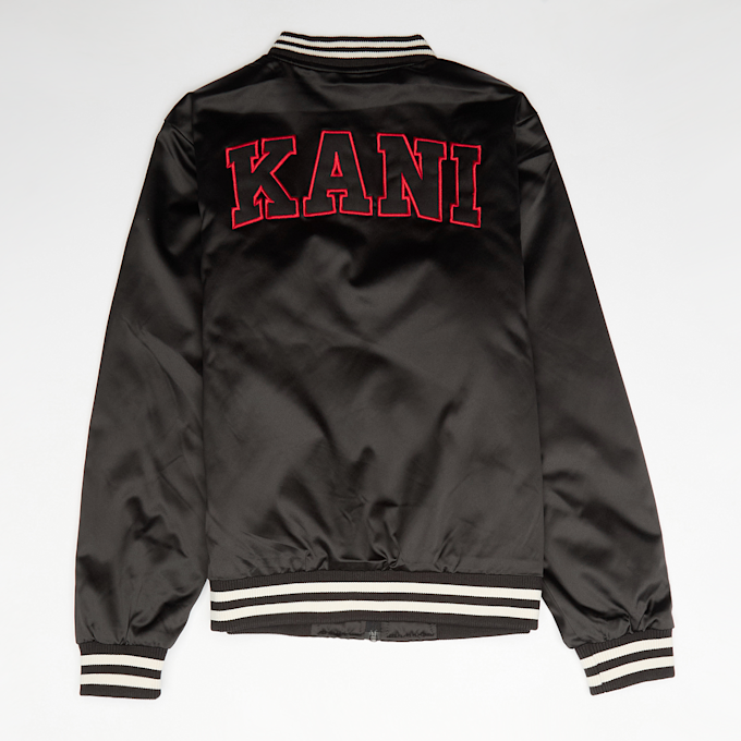 Karl Kani Satin Bowlingjacket nero 47419 2