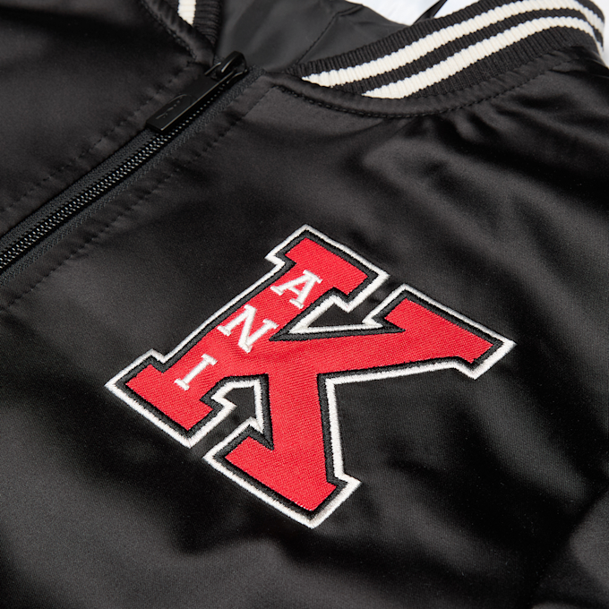 Karl Kani Satin Bowlingjacket schwarz 47419 3