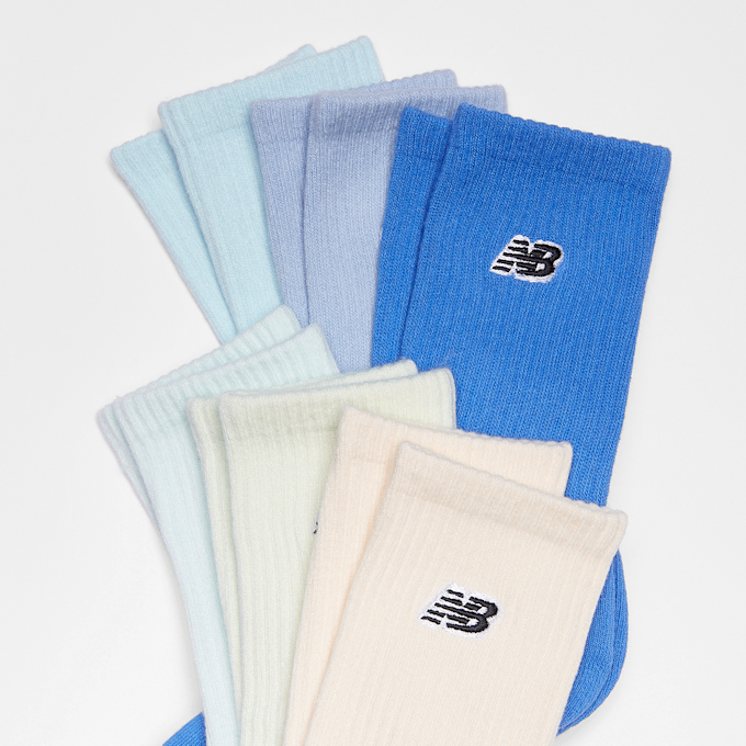 New Balance 6 PACK - Patch Logo Crew Socks multicolor 47478 2