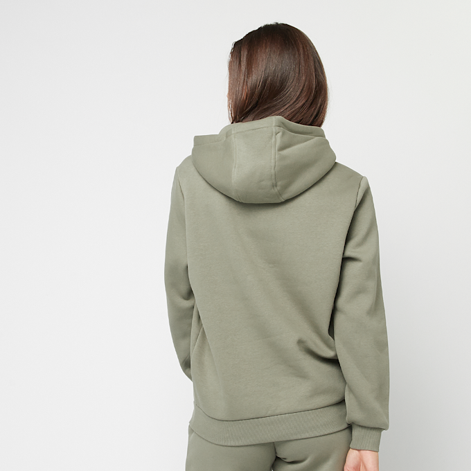 Urban Classics Fluffy Hoody verde 47644 2