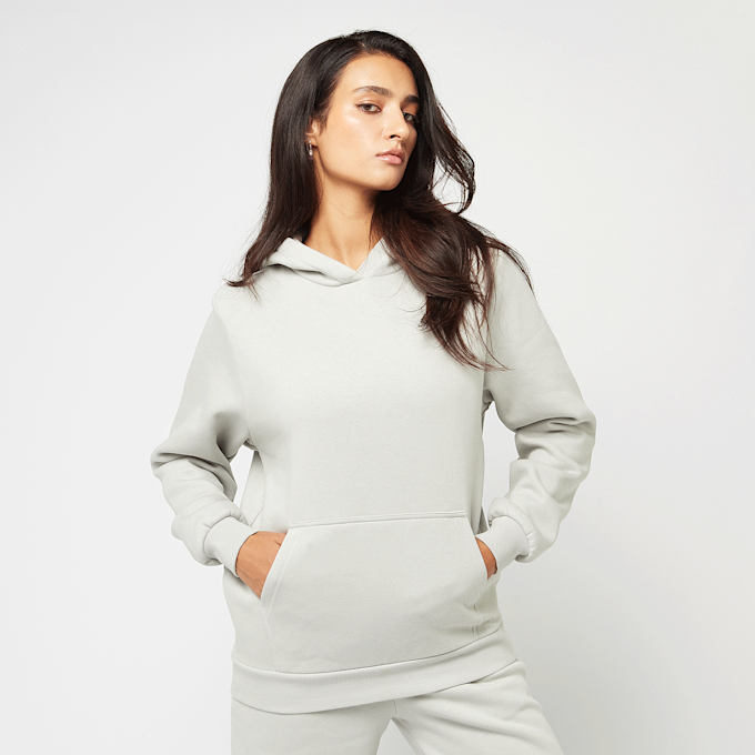 Urban Classics Ladies Fluffy Hoody cinzento 47481 1