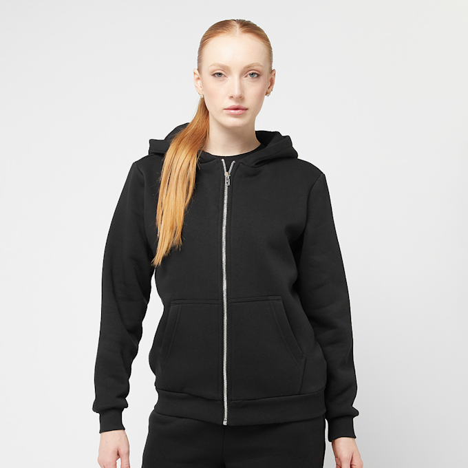 Urban Classics Fluffy Zip Hoody crna 47480 1