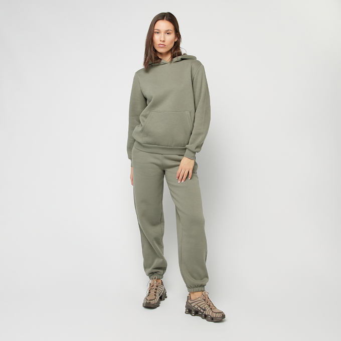 Urban Classics Fluffy Sweatpants softpink zelena 47485 4