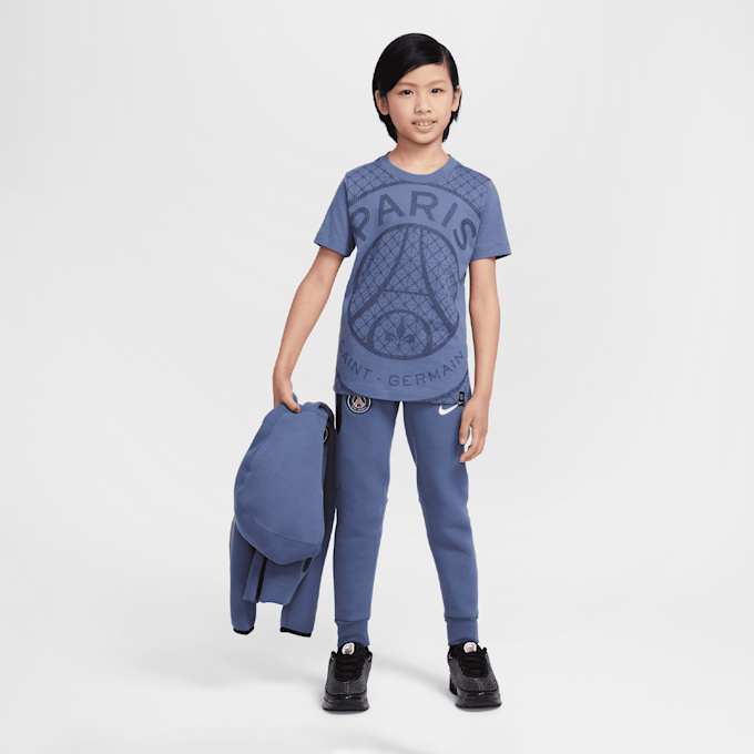 Nike PSG Shortsleeve Print Tee blau 47496 5