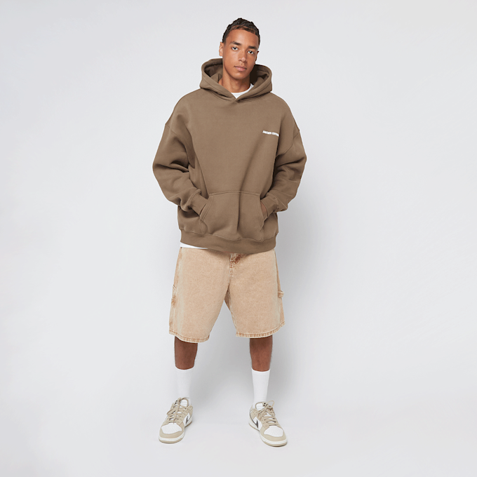 Another Cotton Lab Coffee Date Oversized Hoodie brązowy 47501 5