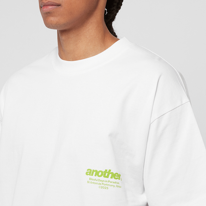 Another Cotton Lab El Paraiso Oversized T-Shirt biały 47515 3
