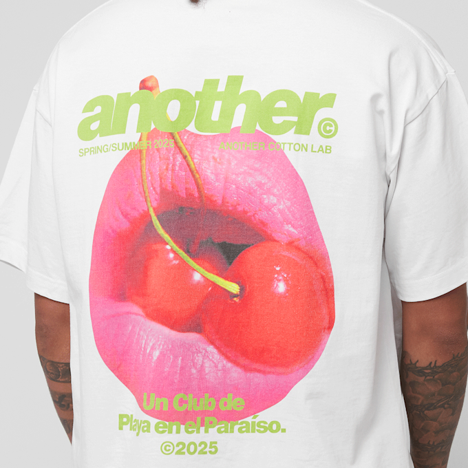Another Cotton Lab El Paraiso Oversized T-Shirt blanc 47515 4