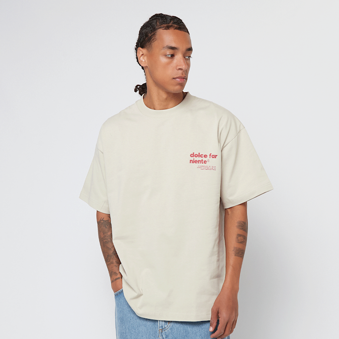Another Cotton Lab Leisure Club Oversized T-Shirt beż 47516 2