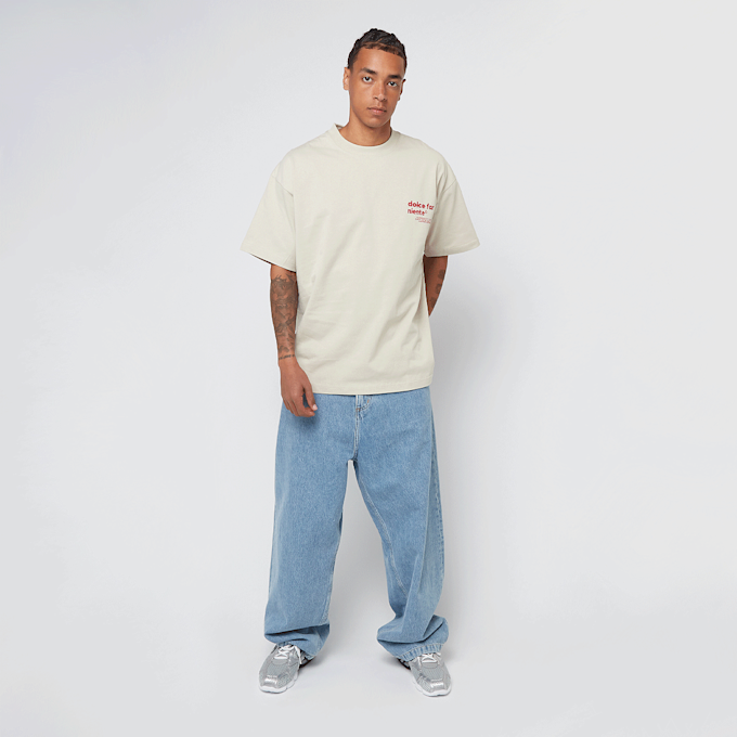 Another Cotton Lab Leisure Club Oversized T-Shirt beż 47516 5