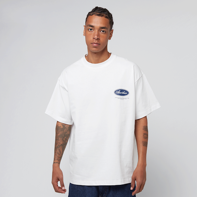 Another Cotton Lab Summer in Paradise Oversized T-Shirt branco 47519 2