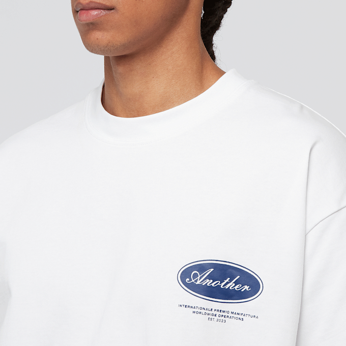 Another Cotton Lab Summer in Paradise Oversized T-Shirt weiß 47519 3