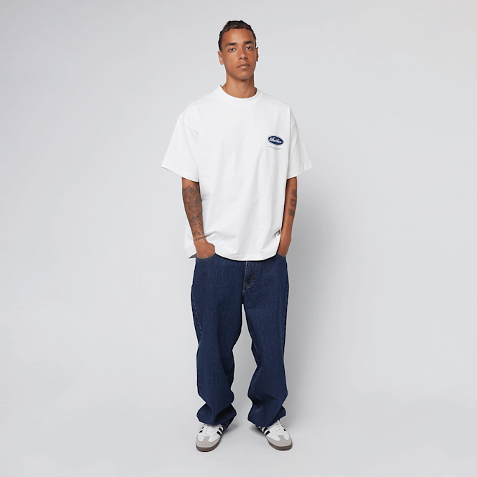 Another Cotton Lab Summer in Paradise Oversized T-Shirt bianco 47519 5