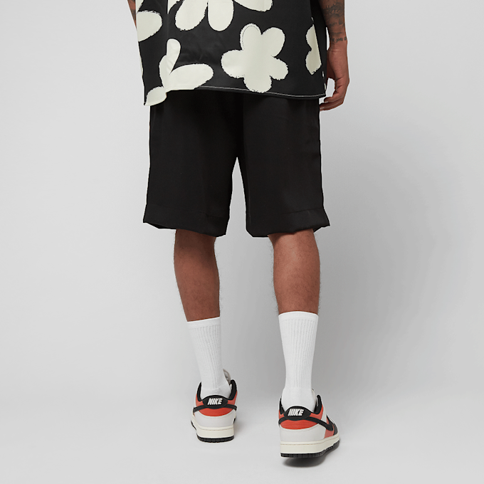 Another Cotton Lab Double Pleated Shorts negro 47521 2