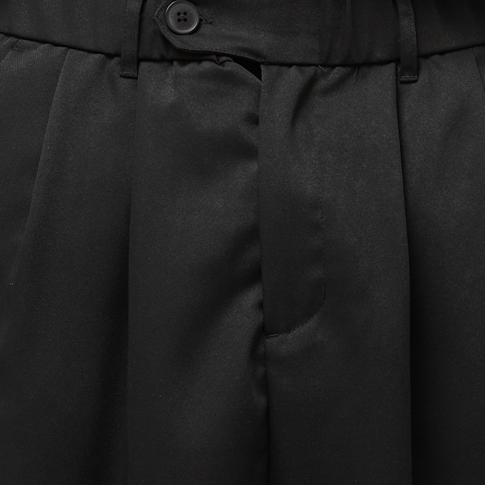 Another Cotton Lab Double Pleated Shorts czarny 47521 3