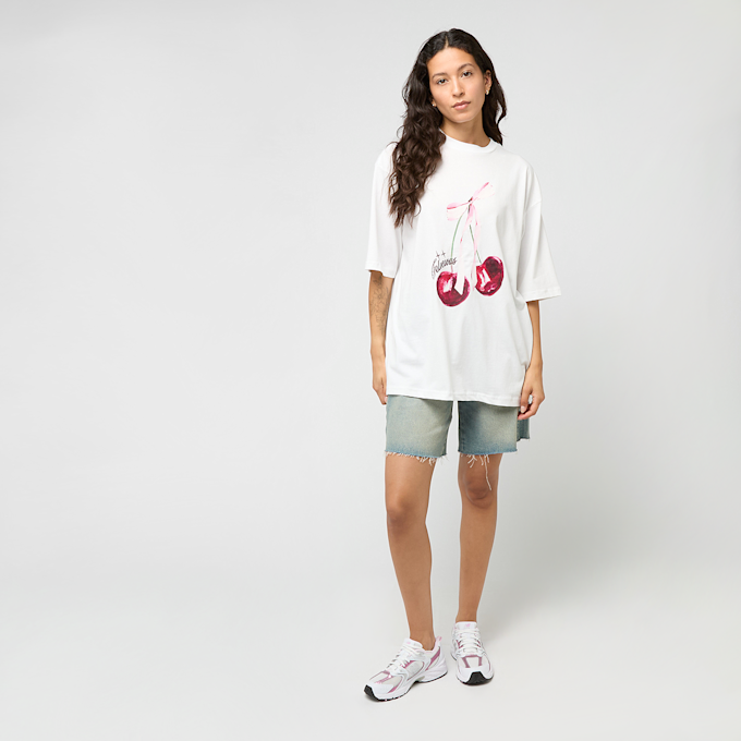 Felicious Cherry Oversize Tee weiß 47605 4