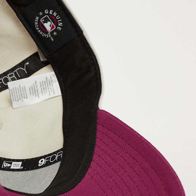 New Era 9Forty Side Script Los Angeles Dodgers bež 47624 4