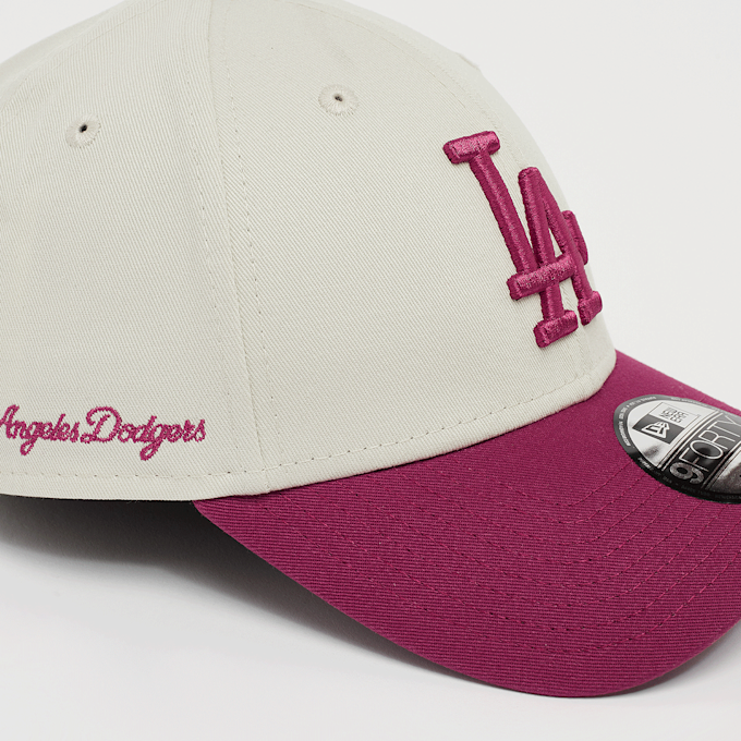 New Era 9Forty Side Script Los Angeles Dodgers beż 47624 5