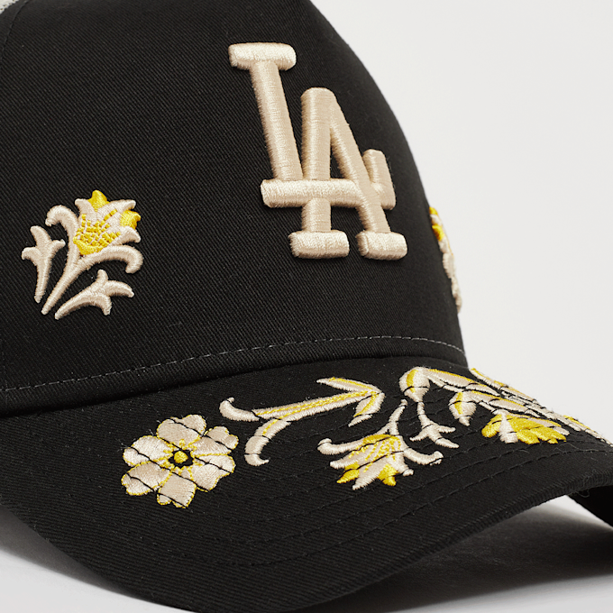 New Era A-Frame Trucker Floral Icon Los Angeles Dodgers czarny 47645 4