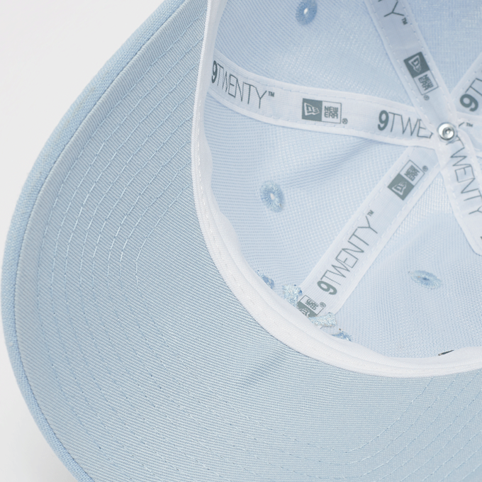 New Era FEMALE 9TWENTY Linen New York Yankees bleu 47657 3