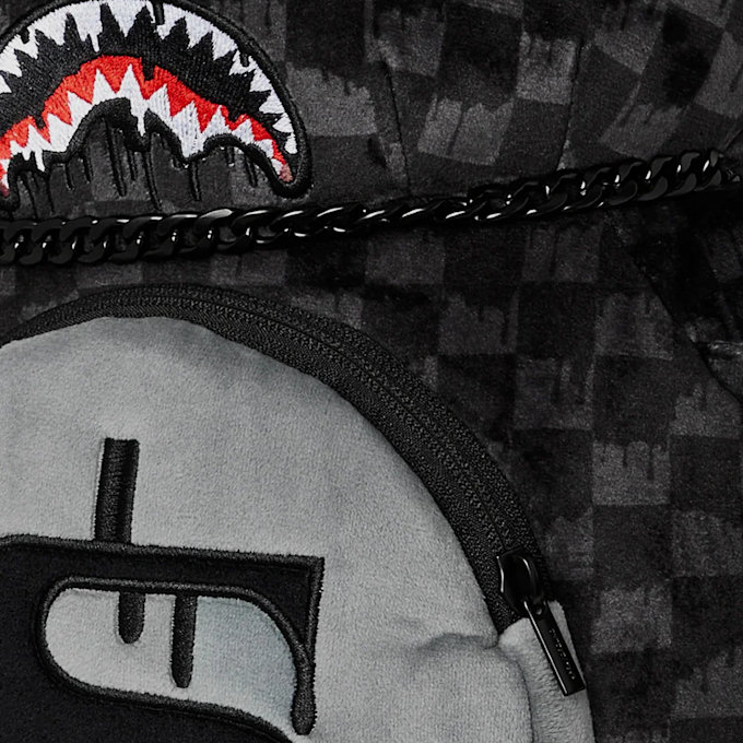 SPRAYGROUND Dripping Sharks In Paris Moneybear Teddy Bear grijs 47704 5