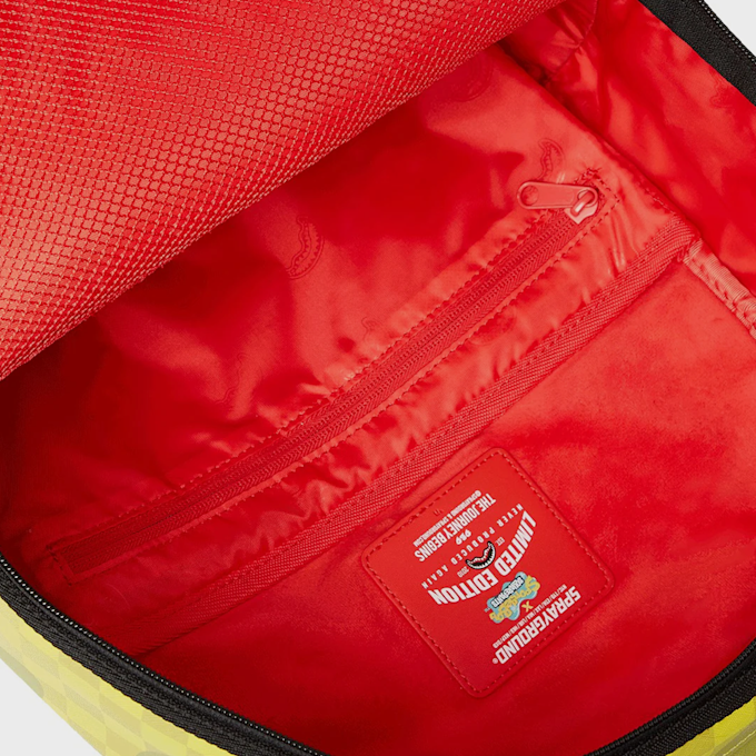 SPRAYGROUND Spongebob Checkerbob DLXSV Backpack amarelo 47674 8