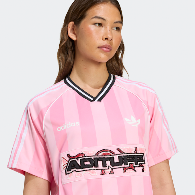 adidas Originals Jersey Adituff a 3 Strisce rosa 47691 3