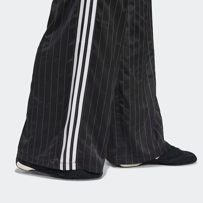 adidas Originals Spodnie z Szerokimi Nogawkami 3 Paski czarny 47693 4