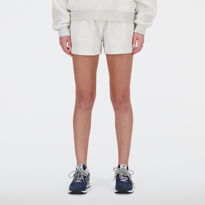 New Balance Sport Essentials French Terry Shorts grijs 47711 1