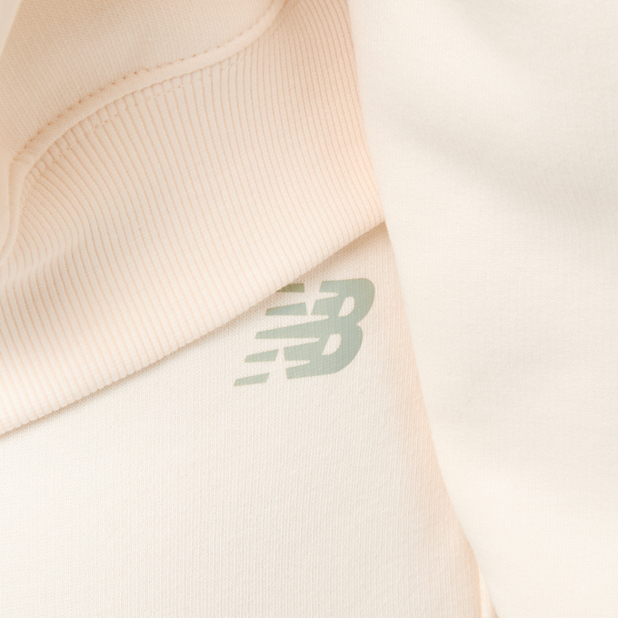 New Balance Linear Heritage Fleece Wide Leg Pants beż 47716 3