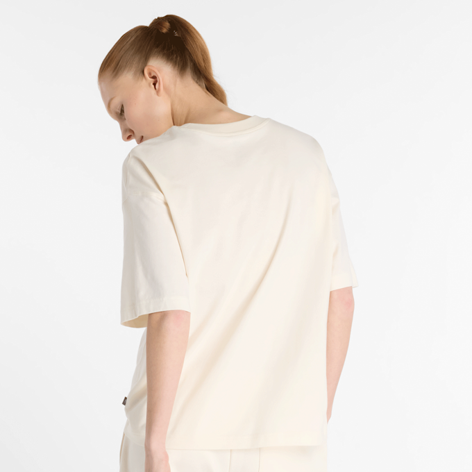 New Balance Linear Heritage Oversized T-Shirt bež 47715 2