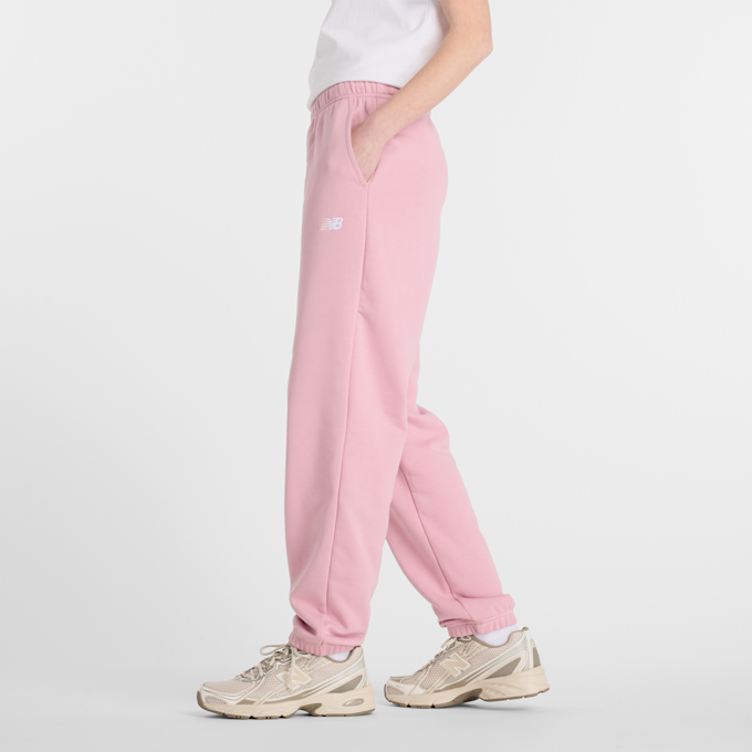 New Balance Sport Essentials French Terry Jogger roza 47718 2