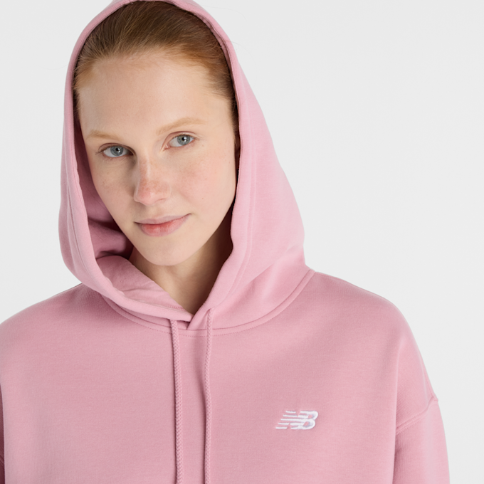 New Balance Sport Essentials Fleece Hoodie różowy 47719 4