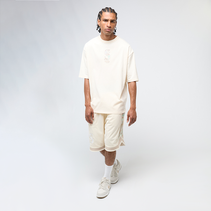 New Era MLB Infill Mesh Short Seattle Mariners beige 47721 6