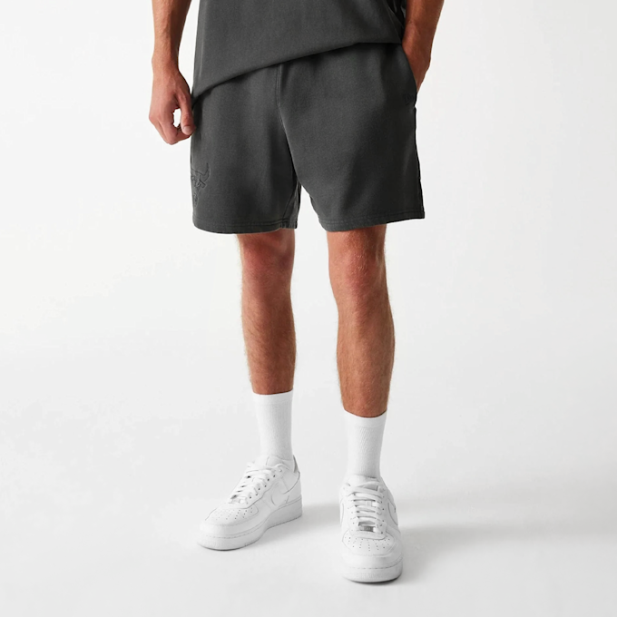 New Era NBA Chicago Bulls Washed Shorts grigio 47722 1