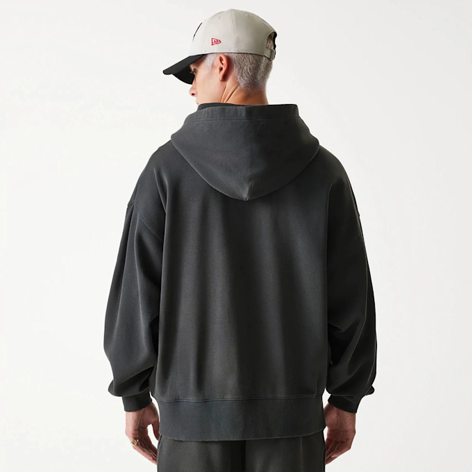 New Era NBA Washed Full Zip Chicago Bulls preto 47724 2