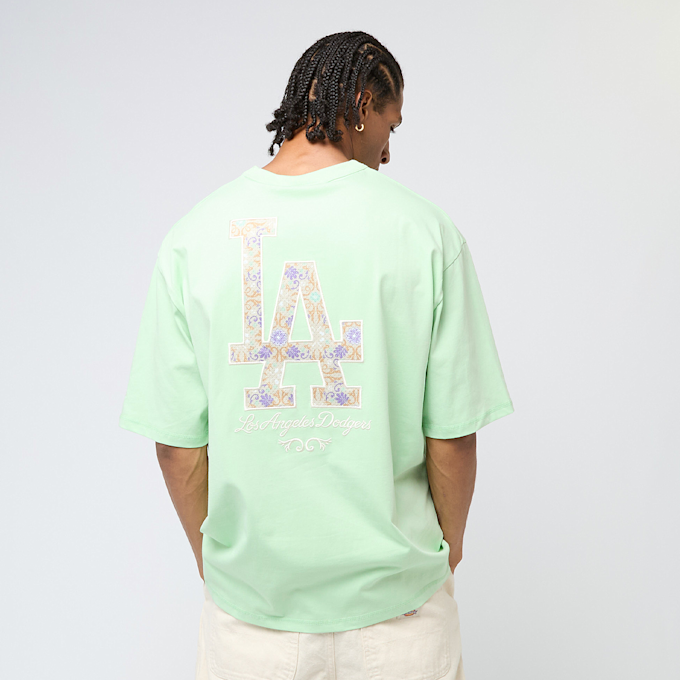 New Era MLB Infill Los Angeles Dodgers Oversized Tee beż 47730 2